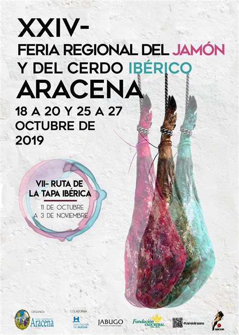 Cartel de la Feria del Jamón de Aracena