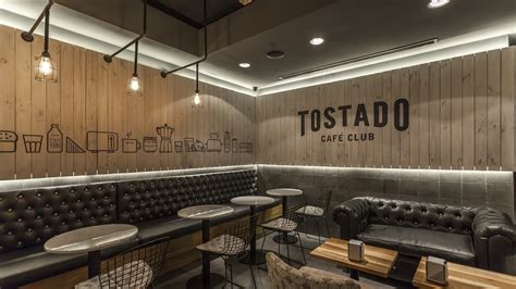 Interior de un local de Tostado en Madrid