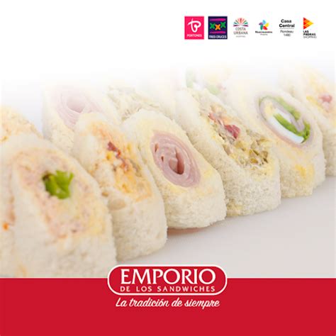Variedad de sándwiches del Emporio de los Sándwiches