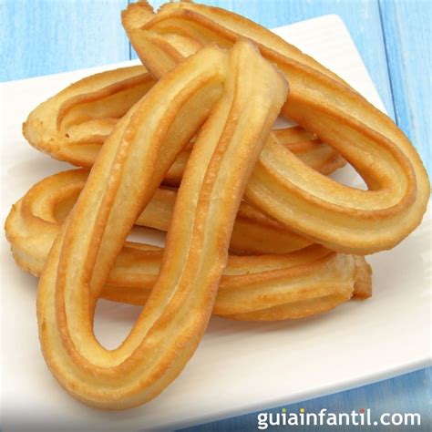 Churros sin gluten y mantequilla