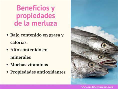 Propiedades nutricionales de la merluza