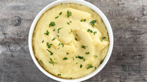 Puré de patatas recién hecho