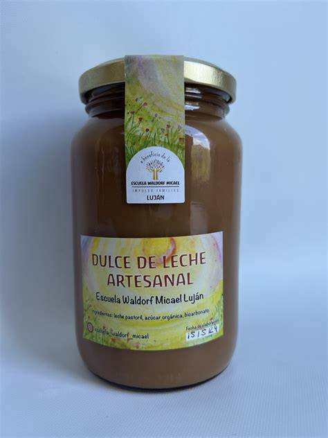 Botes de dulce de leche artesanal