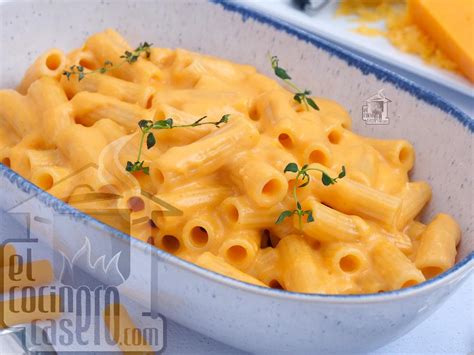 Macarrones con queso listos para gratinar