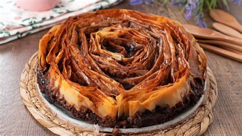 Postres elaborados con pasta filo