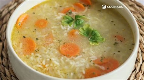 Diagrama de preparación de sopa de arroz