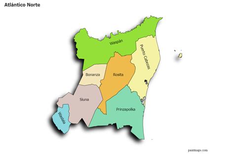Mapa de distribución del bacalao del Atlántico Norte