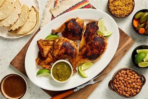 Plato de pollo asado de Asador Los Cortitos