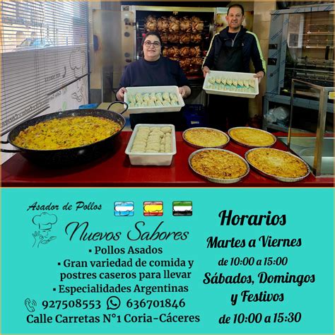 Variedad de platos caseros en Asador Los Cortitos