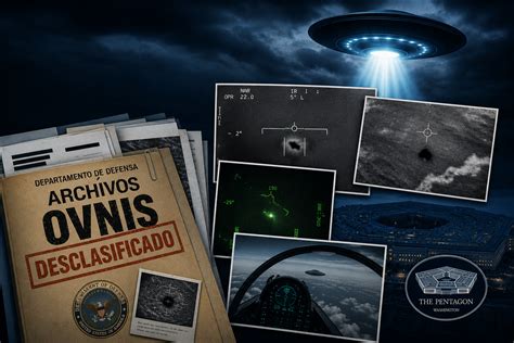 Documentos desclasificados sobre OVNIs