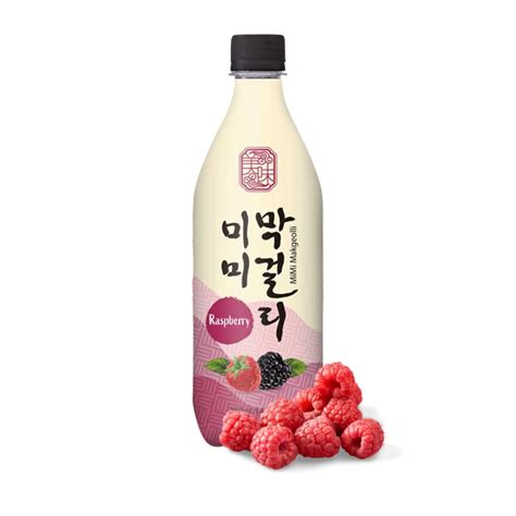 Familia coreana con un hangari de makgeolli