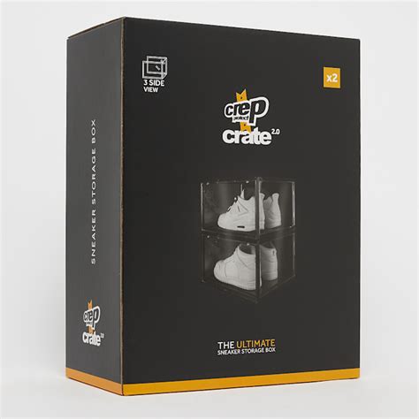 Esquema de las Crates Crep Protect 3.0 con función UV