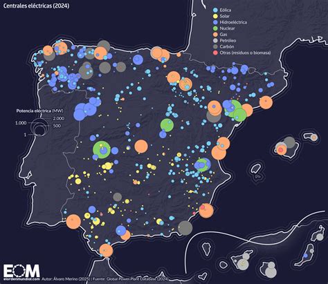 Mapa de las principales zonas de producción de almejas en España