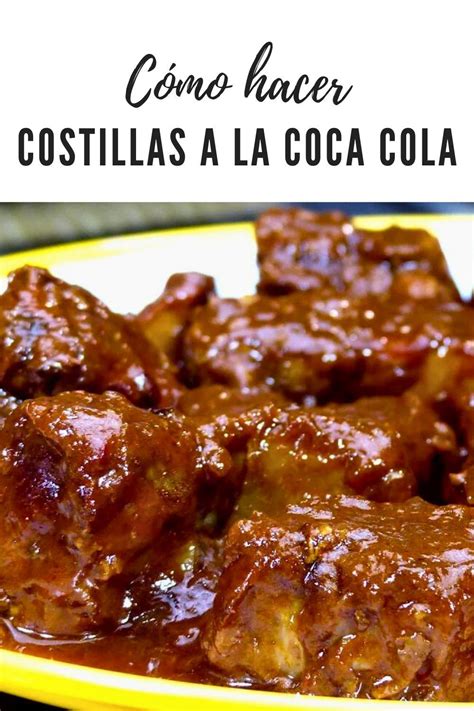 Ingredientes para costillas con Coca Cola y laurel