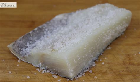 Bacalao en salazón listo para ser preparado