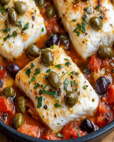 Ingredientes frescos para el bacalao a la provenzal