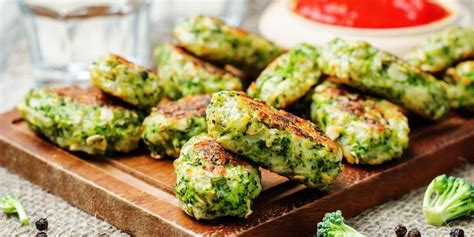 Ingredientes para croquetas de brócoli