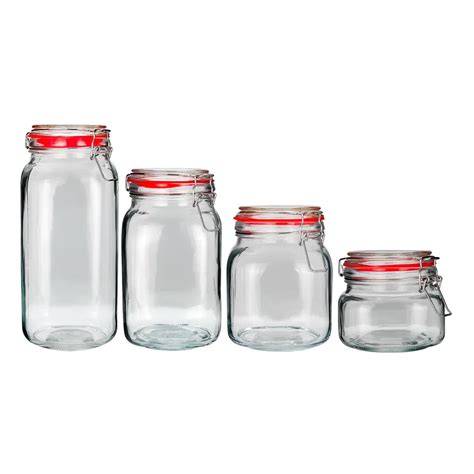 Recipientes de vidrio IKEA 365+ de diferentes tamaños