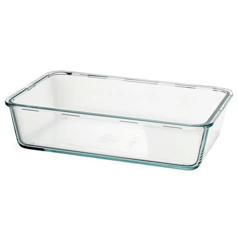 Recipiente de vidrio IKEA 365+ rectangular de 1.0 L (más bajo)