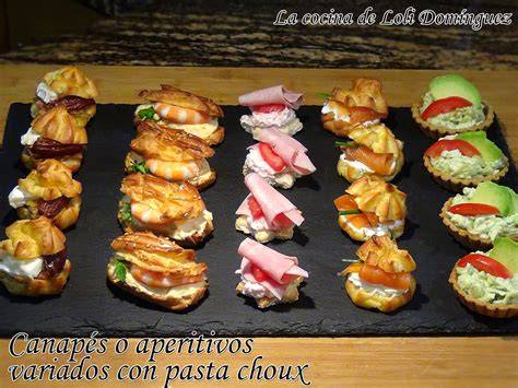Selección de aperitivos variados en AXOL