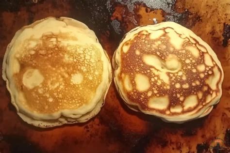 Burbujas en la superficie de la tortita