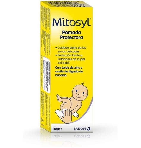 tubo de Mitosyl pomada sobre fondo neutro