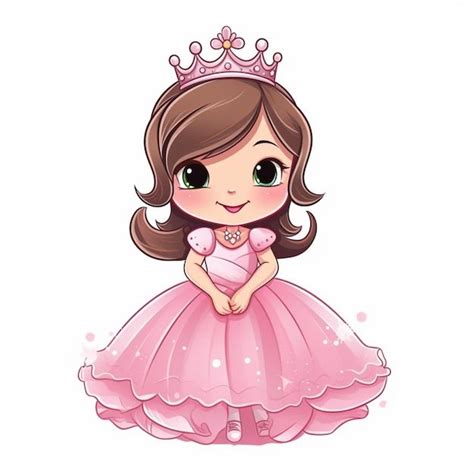 Niña pequeña posando con un vestido de princesa color pastel