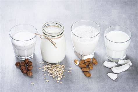 Variedad de bebidas vegetales