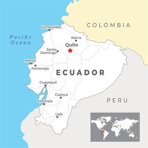 Mapa de ubicaciones de Panaderías Baguette en Quito