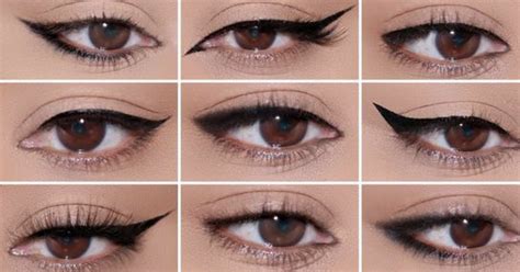 Delineados para ojos en diferentes estilos