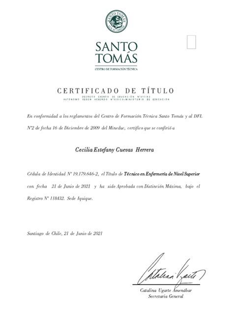 Certificado de título oficial de peluquería y estética