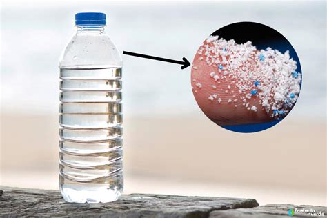 Microplásticos en el agua embotellada