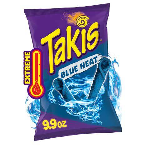 Takis Blue Heat en su empaque