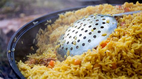 Arroz recalentado en sartén