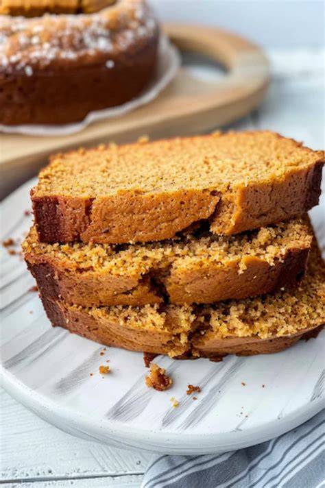 Bizcocho de calabaza vegano en microondas con especias
