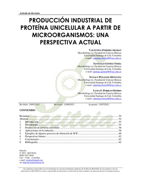 Cadena de producción de proteína unicelular a partir de biomasa microbiana