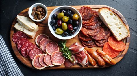 Variedad de embutidos ibéricos