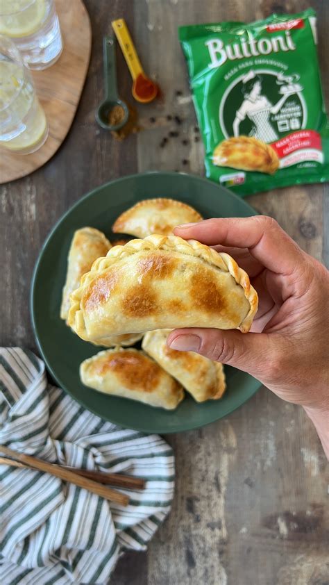 Empanadillas de carne con masa Buitoni