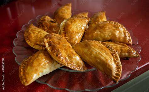 Empanadillas recién horneadas