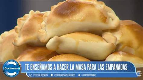 Masa de empanadas casera Cocineros Argentinos