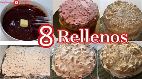 Variedad de postres rellenos de crema de chocolate sin lactosa