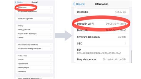 Dirección MAC en la configuración del router