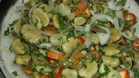 Ensalada de habas