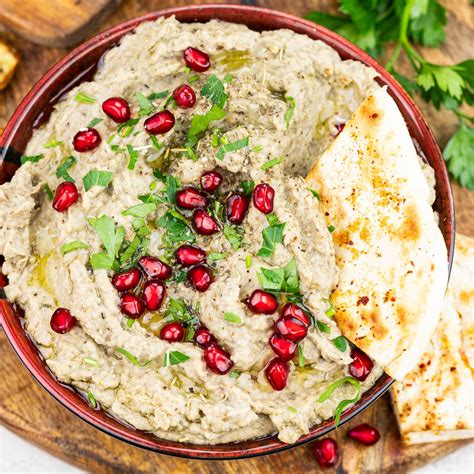 Ingredientes para hacer Mutabbel o Baba Ghanoush
