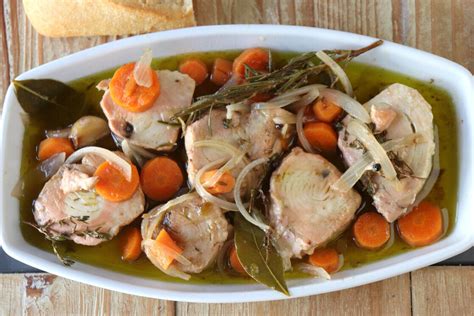 Ejemplos de ingredientes para escabechar