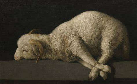 El Cordero de Dios, de Francisco de Zurbarán, Museo del Prado