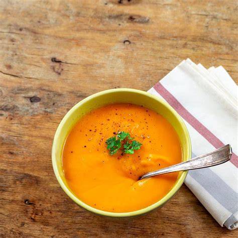Salmorejo de zanahoria con especias