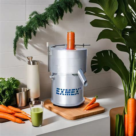 Extractor de jugo de zanahoria tipo tornillo