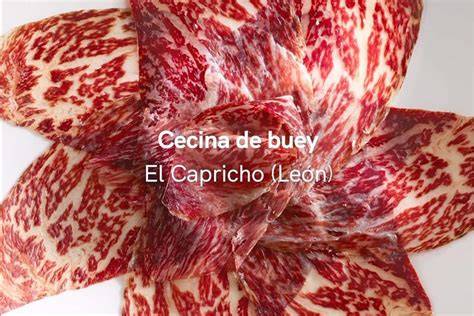 Cecina de buey de El Capricho