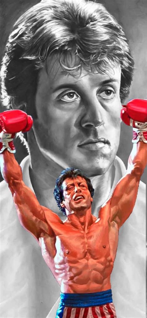 Rocky Balboa bebiendo claras de huevo